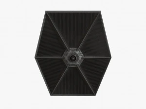 tie-ln space superiority starfighter 3D Model