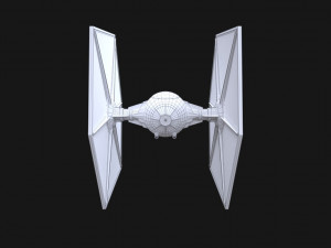 tie-ln space superiority starfighter 3D Модель