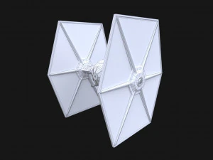 tie-ln space superiority starfighter 3D Model