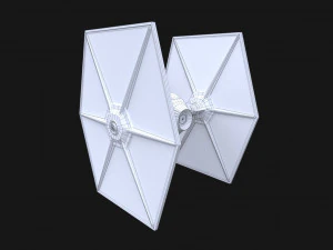 tie-ln space superiority starfighter 3D Model