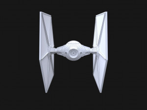 tie-ln space superiority starfighter 3D Модель