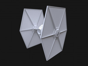 tie-ln space superiority starfighter 3D Модель