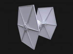 tie-ln space superiority starfighter 3D Model