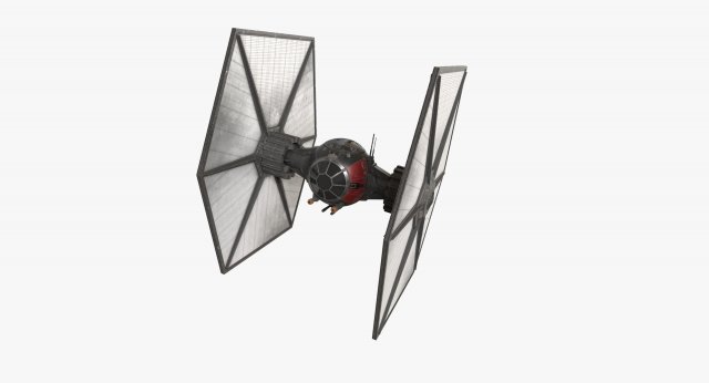 tie-sf special forces of first order 3D Model .c4d .max .obj .3ds .fbx .stl .blend 