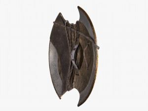 3d bayek shield - fan art model 3D मॉडल