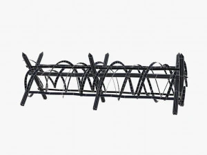 Recinto di filo spinato della seconda guerra mondiale Modello 3D