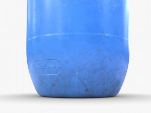 chemical plastic barrel 3Dモデル