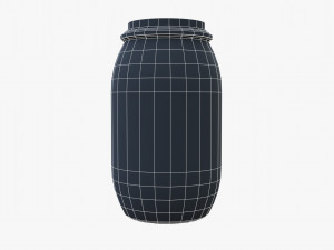 chemical plastic barrel 3Dモデル
