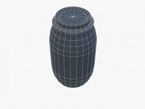 chemical plastic barrel 3Dモデル