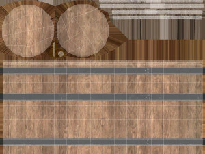 wooden barrels 3D Model