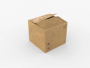 carboard boxes 3D Model