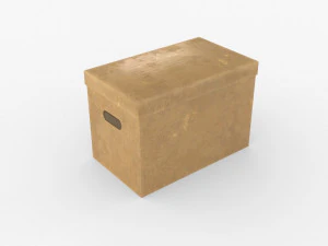 carboard boxes 3D Model