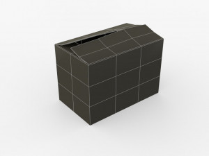 carboard boxes 3D Model