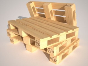 wood palette europe epal Modelo 3D