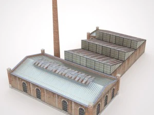 old factory 3D Model