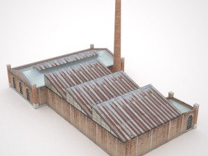 old factory 3D 모델