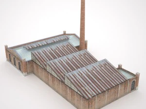 old factory 3D Model
