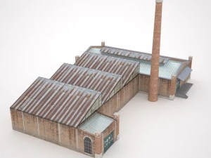 old factory 3D Model
