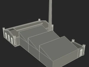 old factory 3D Model