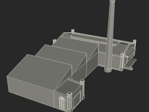 old factory 3D 모델