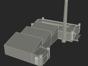 old factory 3D Model