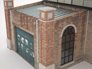 old factory 3D 모델