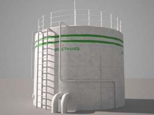 bio ethanol tank 3D मॉडल