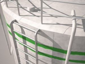 bio ethanol tank 3D मॉडल