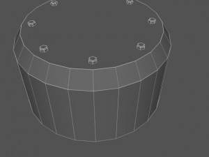 bio ethanol tank 3D मॉडल