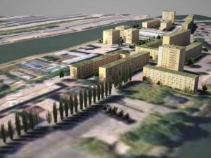 immeubles  lle lacroix 3D Model