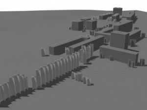 immeubles  lle lacroix 3D-Modell