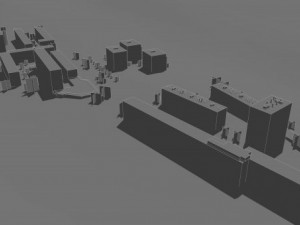 immeubles  lle lacroix 3D-Modell