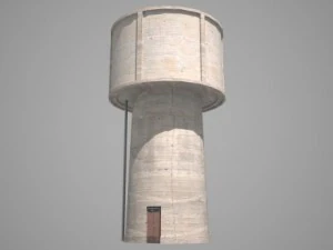 su kulesi 3D Model
