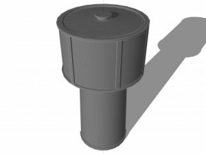 water tower 3D Модель