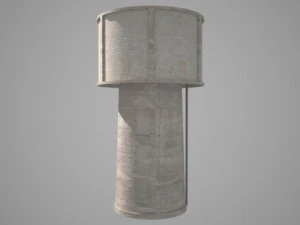 su kulesi 3D Model