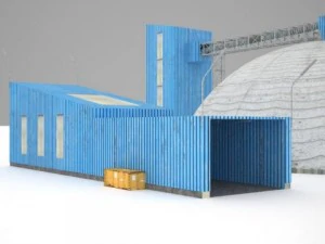 зернохранилища 3D Модель