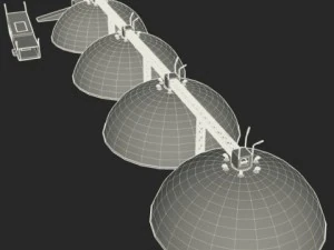 зернохранилища 3D Модель