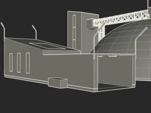 зернохранилища 3D Модель