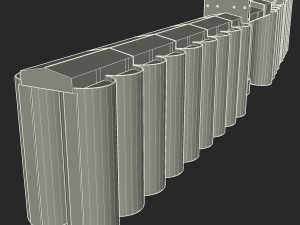 grain silos 03 3D Model