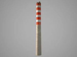 industrial chimney  01 3D Model