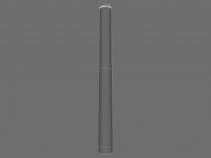 industrial chimney  01 3D Model