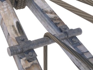 old wooden crane Modelo 3D