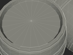 old wooden barrels Modelo 3D