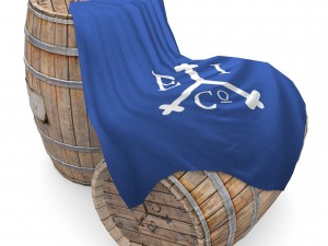rum wood barrels - east indian trading style 3D Модель