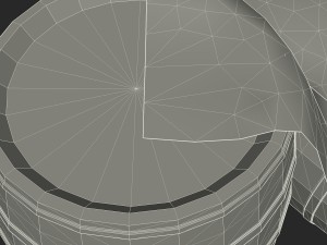 rum wood barrels - east indian trading style 3D Модель