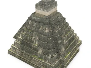 Tikal-Tempel 1 3D Modell