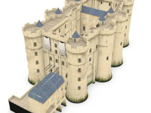 la Bastiglia Modello 3D