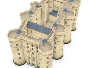 la bastille Modelo 3D