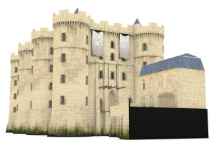 la Bastiglia Modello 3D