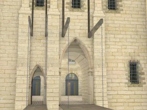 la Bastiglia Modello 3D